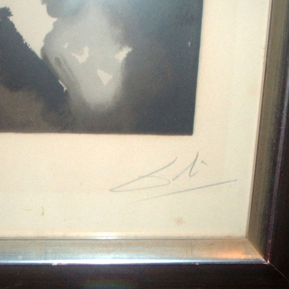 Limited Salvador Dali, hand signed by the Master - Picture 2 of 3